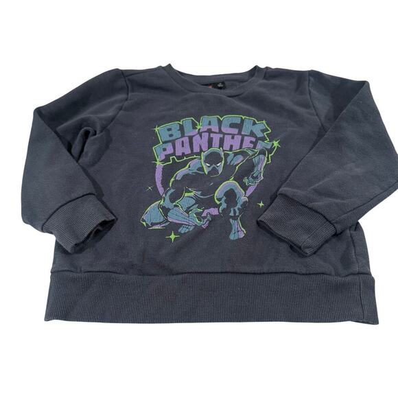 Marvel Other - Marvel Black Panther Toddler 4T Pullover Sweater
